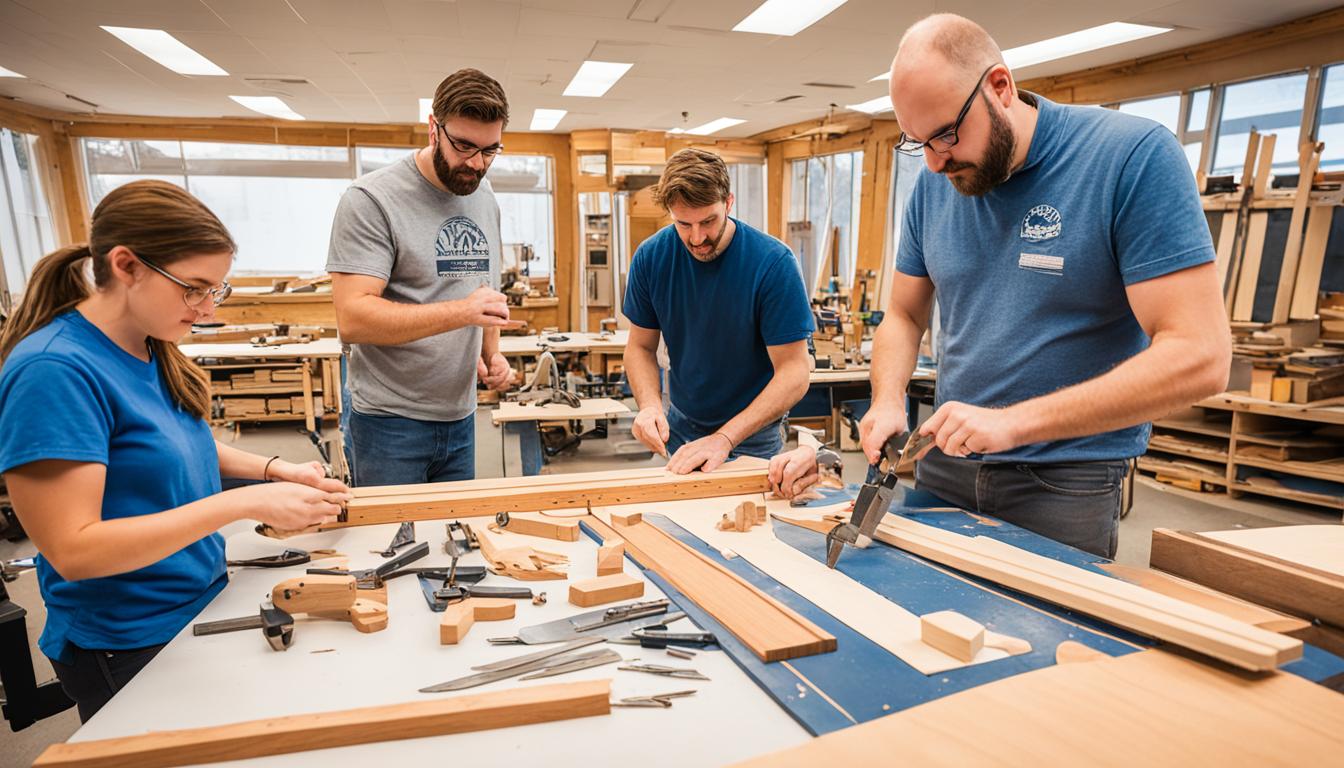 hands-on woodworking training